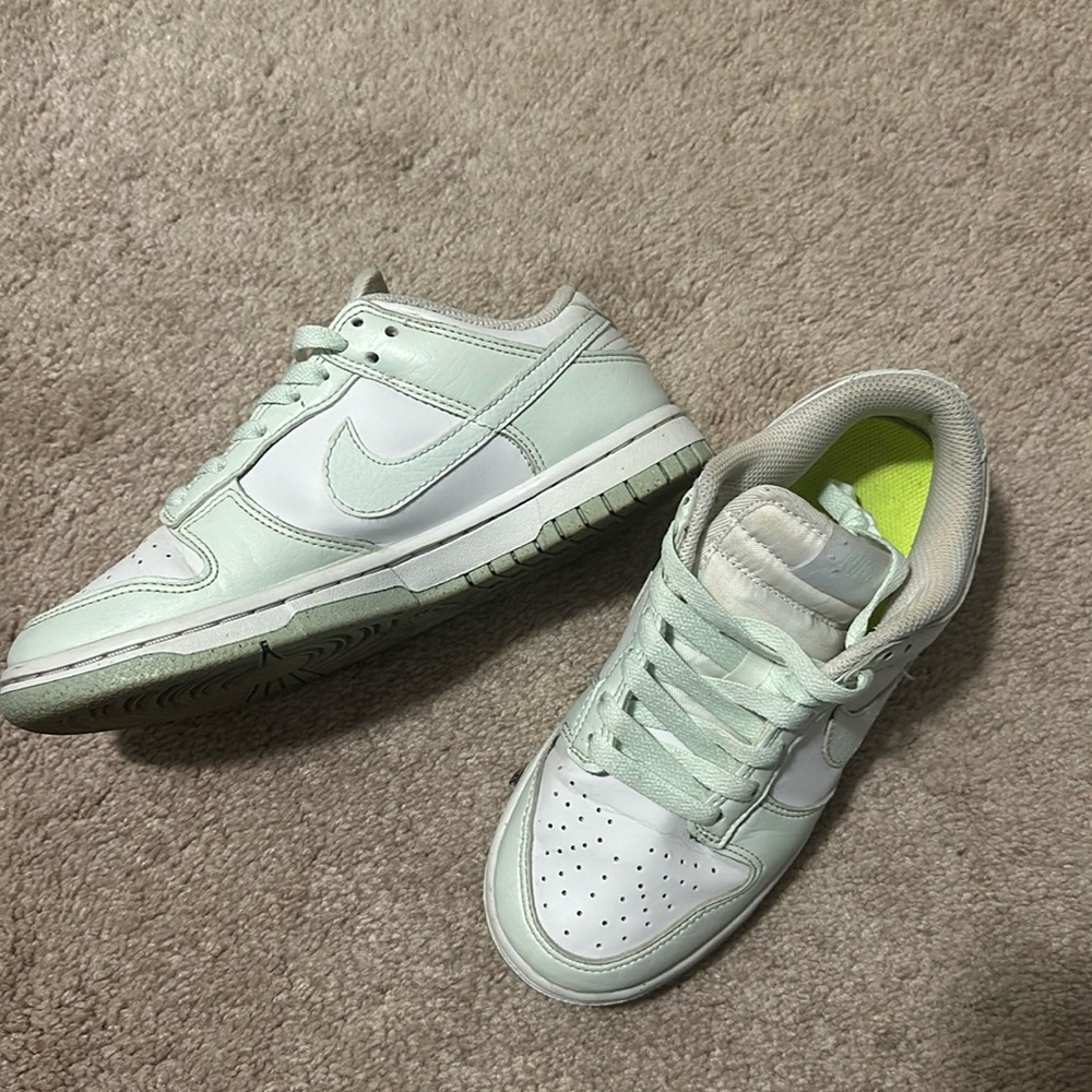 Womens nike seafoam colorway dunks